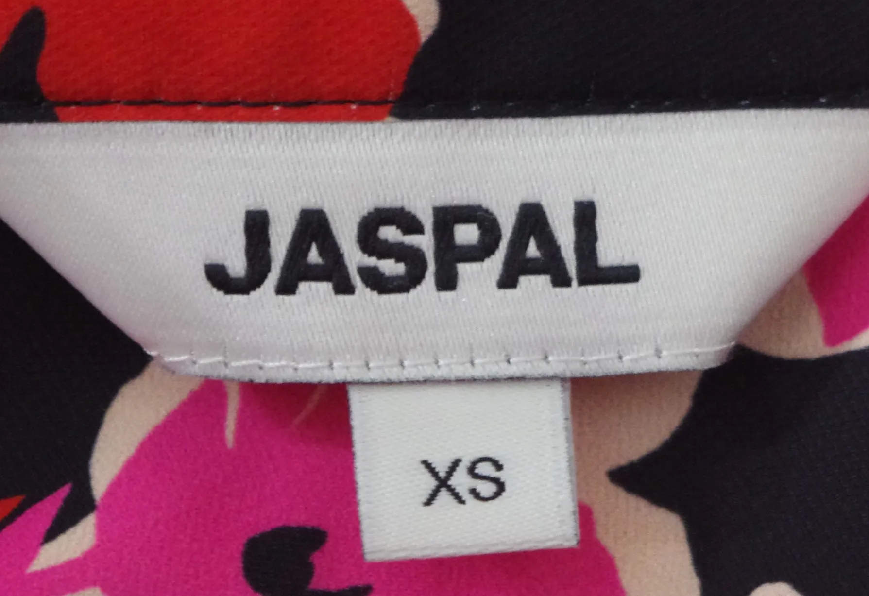 Robe à fleurs rose et rouges - Jaspal - XS