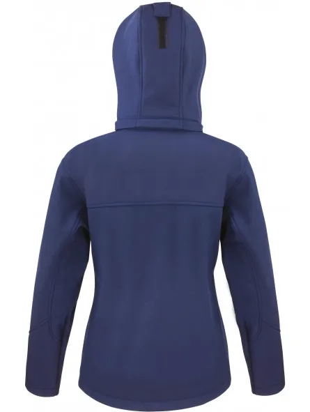 Veste softshell à capuche détacheable femme