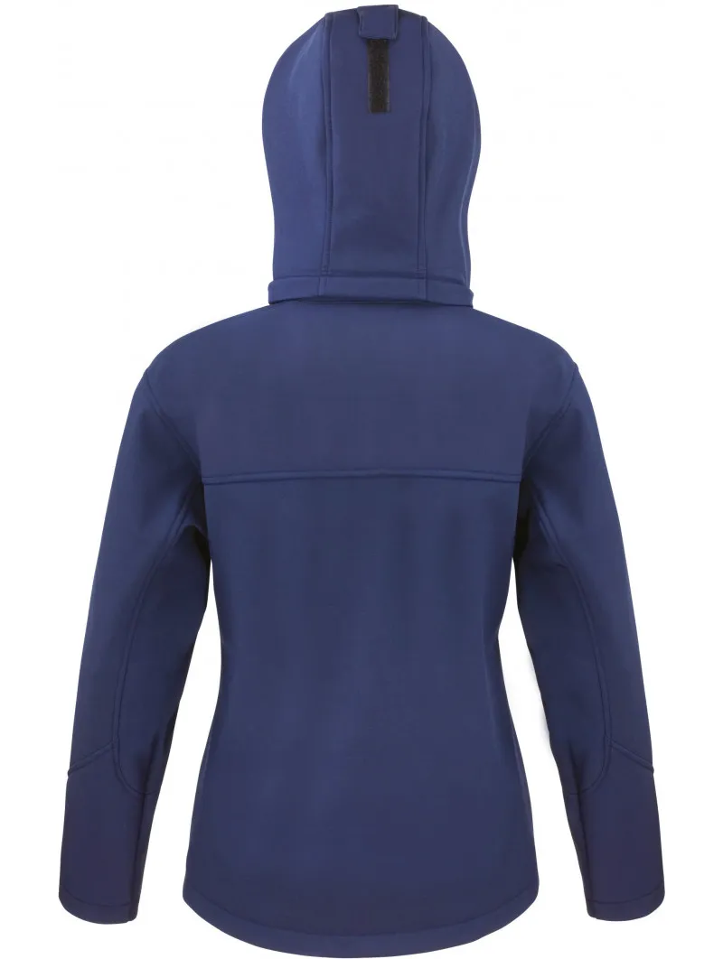 Veste softshell à capuche détacheable femme